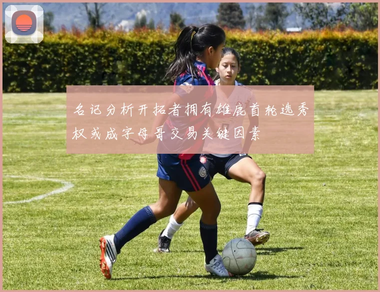 名记分析开拓者拥有雄鹿首轮选秀权或成字母哥交易关键因素